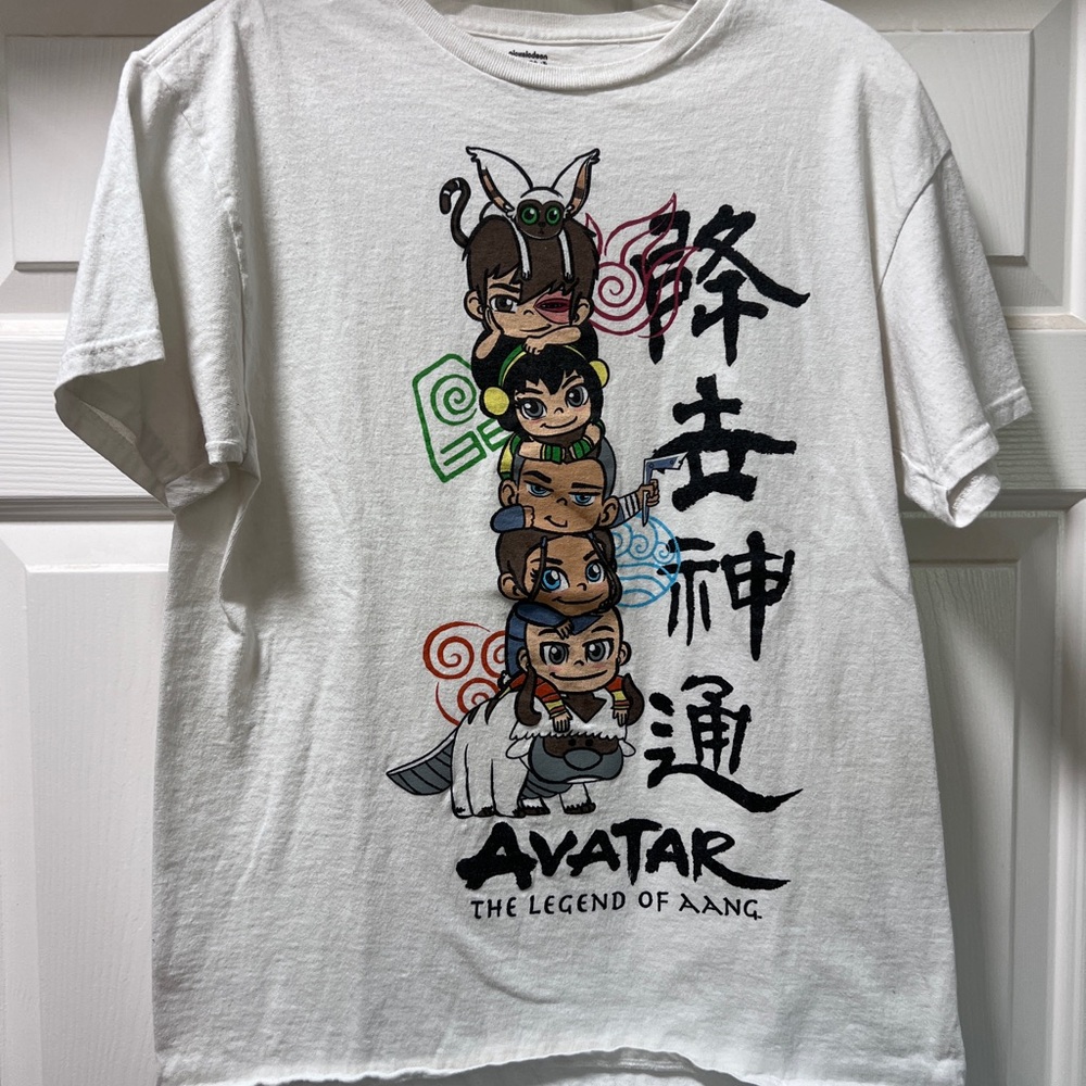 Avatar The Legend of Aang White T-Shirt